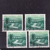 Schweiz MiNr. 614 gestempelt eine zur Auswahl M€ 0,60 #M237a