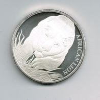 Silbermünze Tschad Afican Lion 2017 1OZ