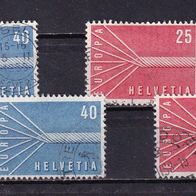 Schweiz MiNr. 646-647 kpl. gestempelt eine zur Auswahl M€ 1,80 #M243d