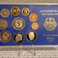 KMS Kursmünzsatz DM Mark Deutschland BRD 1997 F Spiegelglanz