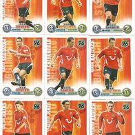 9 Match Attax Cards - Hannover 96 - TOPPS 08/09