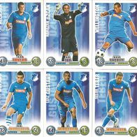 8 Match Attax Cards - TSG Hoffenheim - TOPPS 08/09