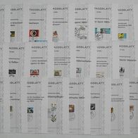 BRD-Ersttagsblätter - Jahrgang 1983 - komplett