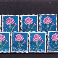 Schweiz MiNr. 790y gestempelt eine zur Auswahl M€ 2,00 #M273a