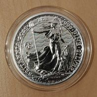 2025 Großbritannien 2 Pfund 1 oz Silber Britannia Privy S.S. Tilawa