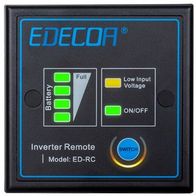 ED-RC Fernbedienung für EDECOA 12/24V Wechselrichter mit "Remote Controller", neu