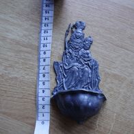 Weihwasserbehälter alt Zinn