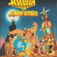 Panini Sammelalbum Asterix in Amerika komplett mit allen 216 Stickern