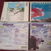 Alpensahne 1 & 2 - 2 CDs Repertoire (Relax, Ambros, Hundsbuam, P. Cornelius, etc
