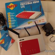 AVM FRITZ!Box 6840 LTE V2 - LTE-Router mit WLAN, Gigabit-LAN und DECT