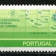 Portugal - Azoren Mi. Nr. 336 Internat. Touristenkonferenz * * <