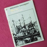Brockhaus Wanderheft Wismar und die Insel Poel Nr. 87 VEB Brockhaus Verlag 1975