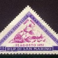 San Marino Mi. Nr. 485 Briefmarkenausstellung * * <