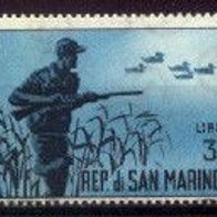 San Marino Mi. Nr. 741 Jagdwesen * * !