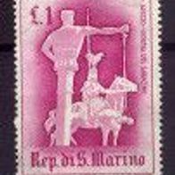 San Marino Mi. Nr. 764 Turniere des Mittelalters * * <