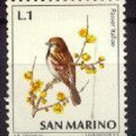 San Marino Mi. Nr. 1003 Vögel - Italiensperling * * <