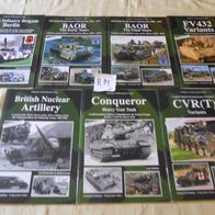 Konvolut Tankograd British 7 Hefte (9001,9003,9006,9015,9018,9023,9034)