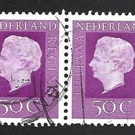Holland Freimarken " Königin Juliana " Michelnr. 978 A o im Paar