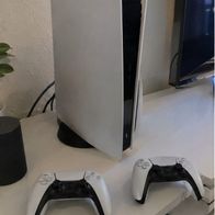 Playstation 5 mit 2 Controllern und 1TB