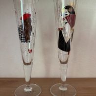 Ritzenhoff - 2 x Champus-Glas 1071028 + 1072005 Samy Halim + Lea Stuhldreier NEU