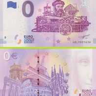 0 Euro Schein AMI UELY 2018-1 selten Nr 1636