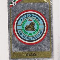Panini Fussball WM Mexico 1986 Wappen Irak Nr 100