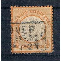 06) Deutsches Reich 1872 Brustschild Mi. Nr. 18 gestempelt