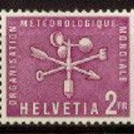 Schweiz Internat. Ämter/ Weltorganis. f. Meteorologie OMM / WMO Mi. Nr. 6 * * <