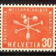 Schweiz Internat. Ämter/ Weltorganis. f. Meteorologie OMM / WMO Mi. Nr. 8 * * <