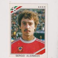 Panini Fussball WM Mexico 1986 Sergei Aleinikov SSSR Nr 192