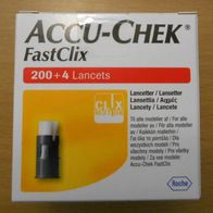 ACCU-CHEK FastClix 204 Lanzetten - Akku CHECK - NEU / OVP