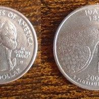 Münze USA: 0,25 oder Quarter Dollar 2007 - Idaho 1890 - Esto Perp - D