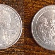 Münze USA: 0,25 oder Quarter Dollar 2013 - Nevada - Great Basin - D