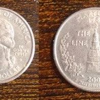 Münze USA: 0,25 oder Quarter Dollar 2000 - Maryland - The Old Line State - D