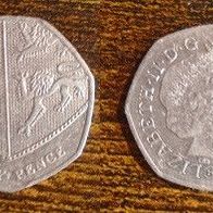 Münze Großbritanien: 50 Pence 2008