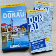 MARCO POLO Reiseführer Kreuzfahrt Donau und 2 City- Regionalpläne
