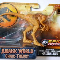 Jurassic World Chaos Theory Gallimimus, HTK56 Epic Evolution Danger Pack, NEU