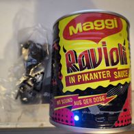 Maggi Ravioli Bluetooth-Lautsprecher - „Sound aus der Dose“