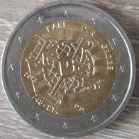 2 Euro BRD 2023 Karl de Grosse D vorzueglich aus Umlauf Deutschland