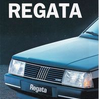 Fiat Regata ( Niederlande ) ca1986 , 8 Seiten
