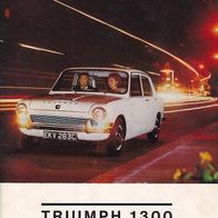 Triumph 1300 ( Niederlande ) ca1975 , 16 Seiten