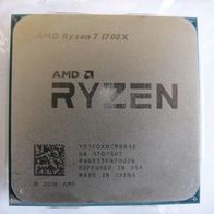AMD RYZEN 7 1700x - 8 Kerne, 3,8 GHz, 16 MB Cache