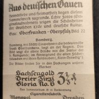 Zigarettenbild Nr. 22 -Aus deutschen Gauen-Oberfranken-Oberpfalz / /amberg