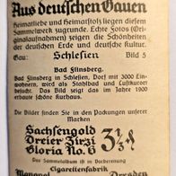 Zigarettenbild Nr. 5 Aus deutsches Gauen - Schlesien - Bad Flinsberg