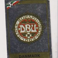 Panini Fussball WM Mexico 1986 Wappen Danmark Nr 346