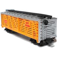 40´ Cattle Stock Car, Union Pacific, Viehwagen, gelb, OVP, Life-Like 7159 Ep3, Spur N