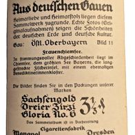 Nr. 11 Sammelk.-Sachsengold-Aus deutschen Gauen-Östl. Oberbayern / /rauenchiemsee
