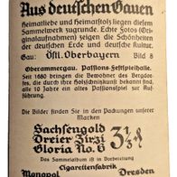 Nr. 8 Sammelk.-Sachsengold-Aus deutschen Gauen-Östl. Oberbayern / Oberammergau