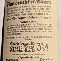 Nr. 17 Sammelk.-Sachsengold-Aus deutschen Gauen-Oberbay u. Schwaben/Breitachklamm