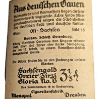 Nr . 15 Sammelk.-Sachsengold -Aus deutschen Gauen- Bautzen / /st-Sachsen